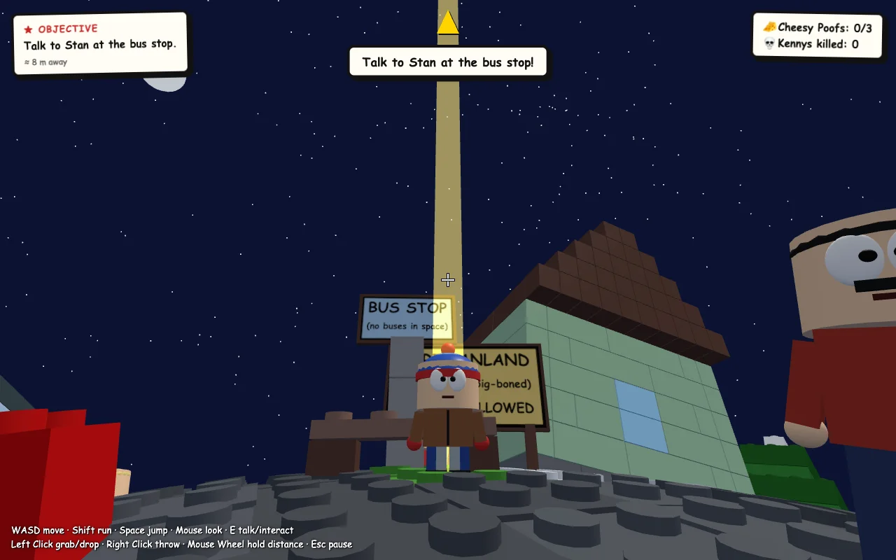 Screenshot of the game by Claude Opus 5.5