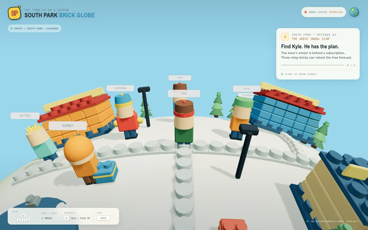 Screenshot of the game by GPT 6 Luna