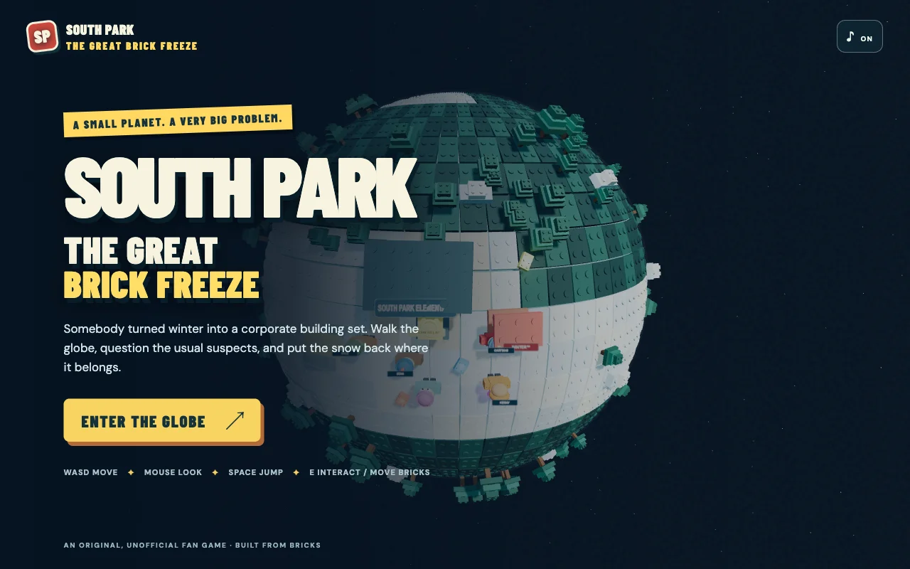 Screenshot of the game by GPT 6 Sol Extra High